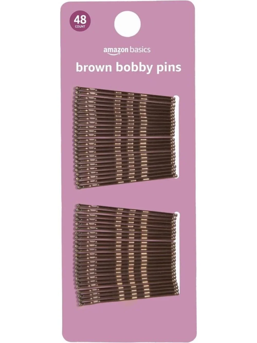 No Slip Bobby Pins for All Hair Types - Secure Hold Hair Pins for Updos, 48